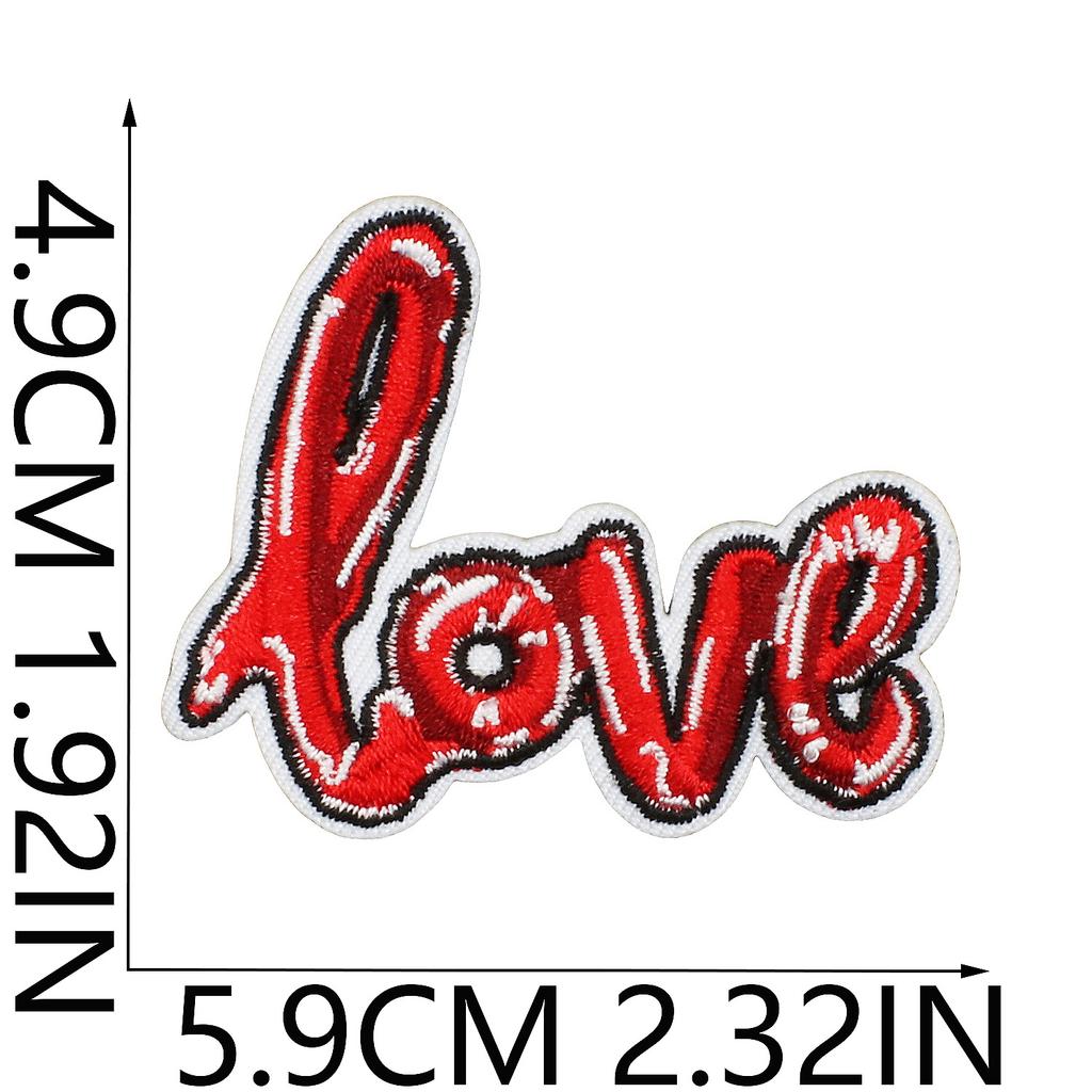 Star Watermelon Embroidery Cloth Sticker Football Patch Sticker Clothes Decoration Basketball Mushroom Shrimp Computer Embroidery Chapter Sticker
