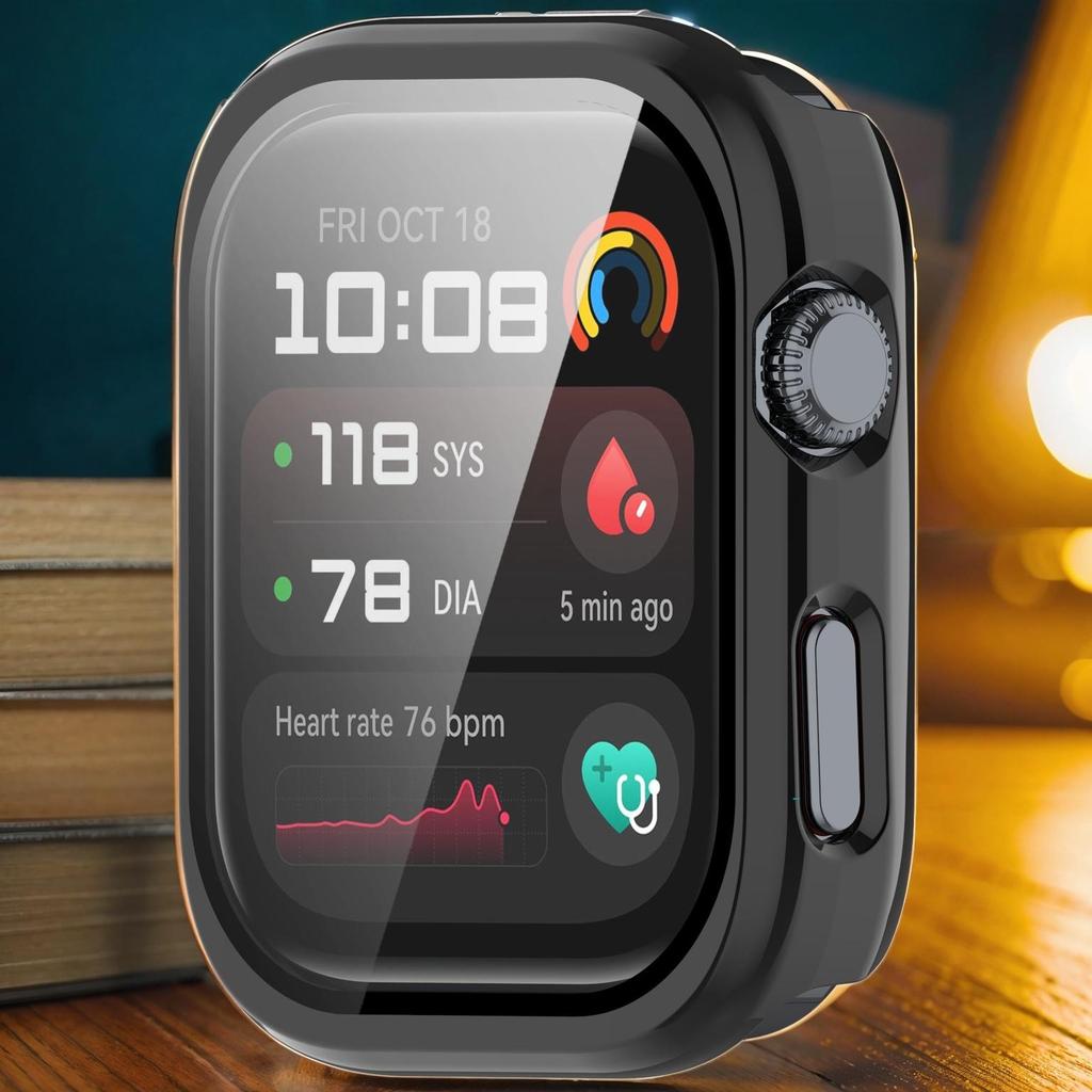 Glass+Case for Huawei Watch D2 Screen Protector Anti-scratch Film Bumper Protective PC Cover for Huawei Watch D2 Accessories