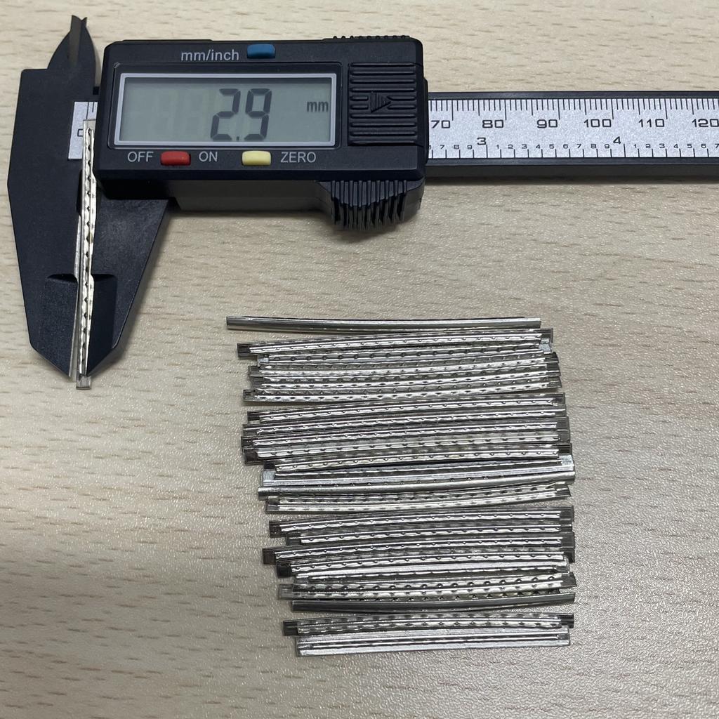 Miwayer 18-24pcs Frets Wire Fingerboard Nickel 1.6MM 1.8MM 2MM 2.2MM 2.4MM 2.7MM 2.9MM Repair Material for Guitar Bass Ukulele