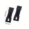 2Pcs Elastic Women Men Shirt Cuff Holders Adjustable Arm Cuffs Bands Extension Button  Accessories