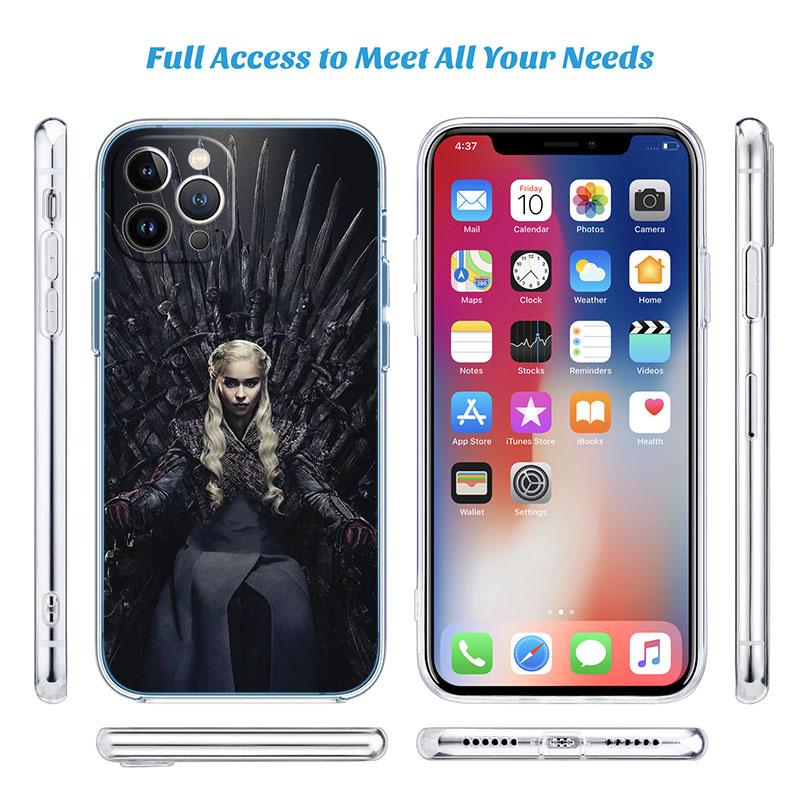 Dragon Mother Transparent Phone Case for Motorola Moto G10 G20 G30 G31 G32 G34 G35 G41 G42 G50 G51 G52 G55 G60 G60S