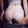 Glossy Briefs Women'S Sexy Oil Shiny Underwear See Through Underpants Open Crotch Sex Panties Ladies High Elastic Silky Lingerie