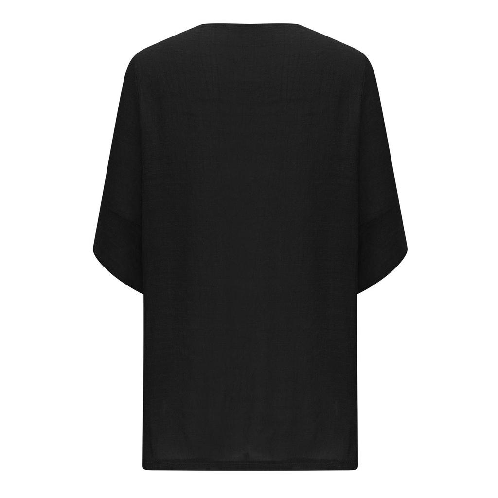 2024 Spring/Summer Women's Fashion Casual Solid Color Mid-Sleeve Outerwear