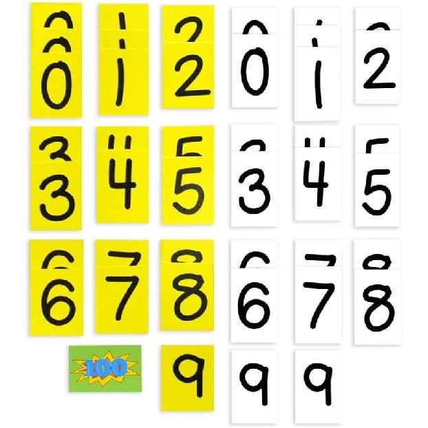 Godery Place Value Charts & Counting Caddie Pocket Chart for Classroom (Hundreds, Tens, Ones)