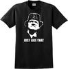 Sihua Tommy Cooper Inspired Men T-Shirt - Retro 70's British Comedy Magic TV