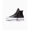 Converse Chuck Taylor All Star Lift High Schwarz Damen Sneakers Weiß 561675C