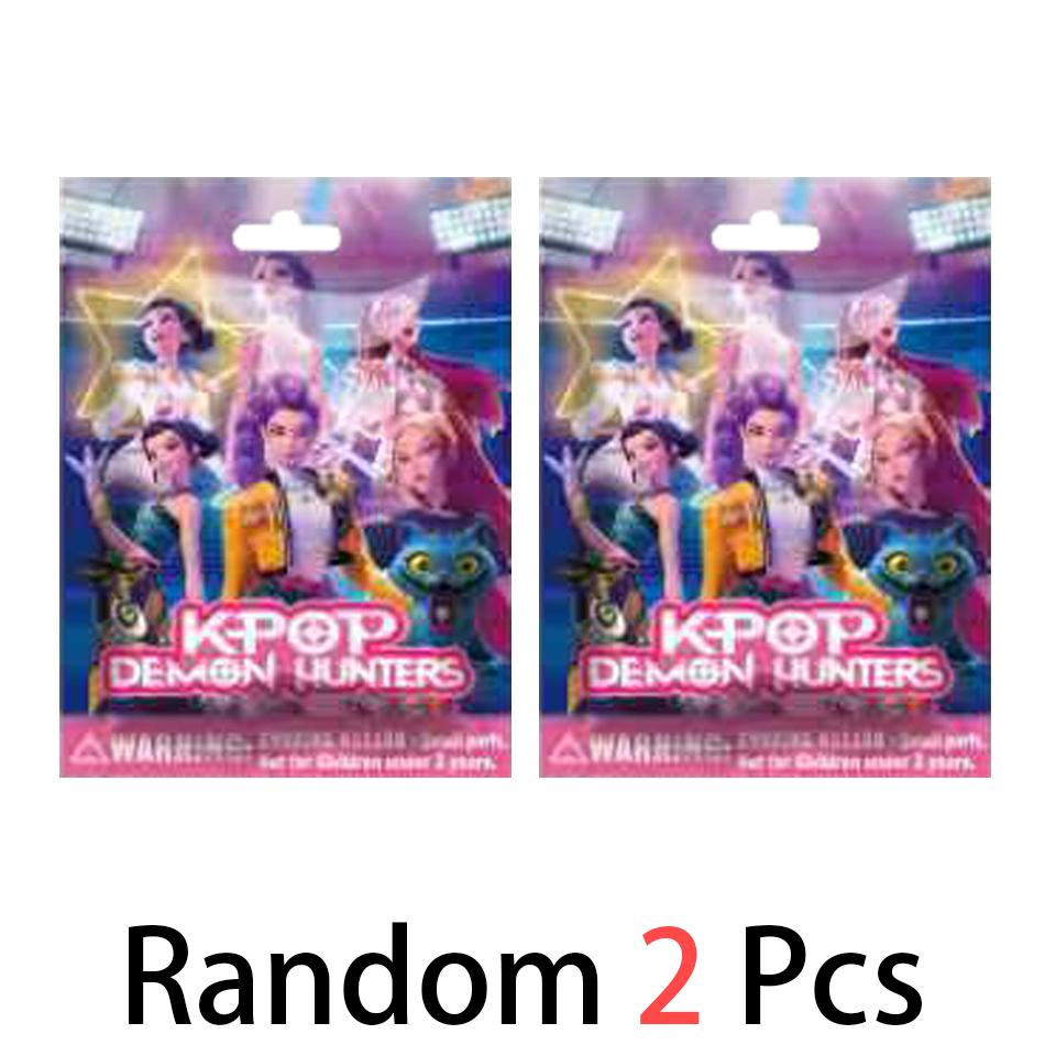 Anime 24 Stück Kpop Dämonenjäger Box Dämonenjäger Rumi Mira Zoey Tiger Spielzeug Schreibtischdekoration Statuen Ornament Kind Weihnachtsgeschenke