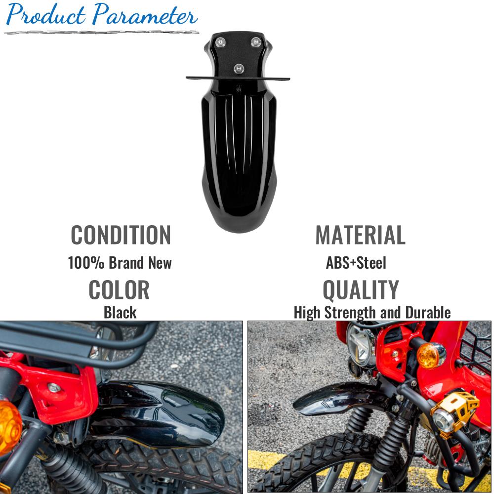 For Honda Cross Cub 110 2023 2024 Motorcycle Fender Front Mudguard Splash Guard Protector Cover CC110 Accessories