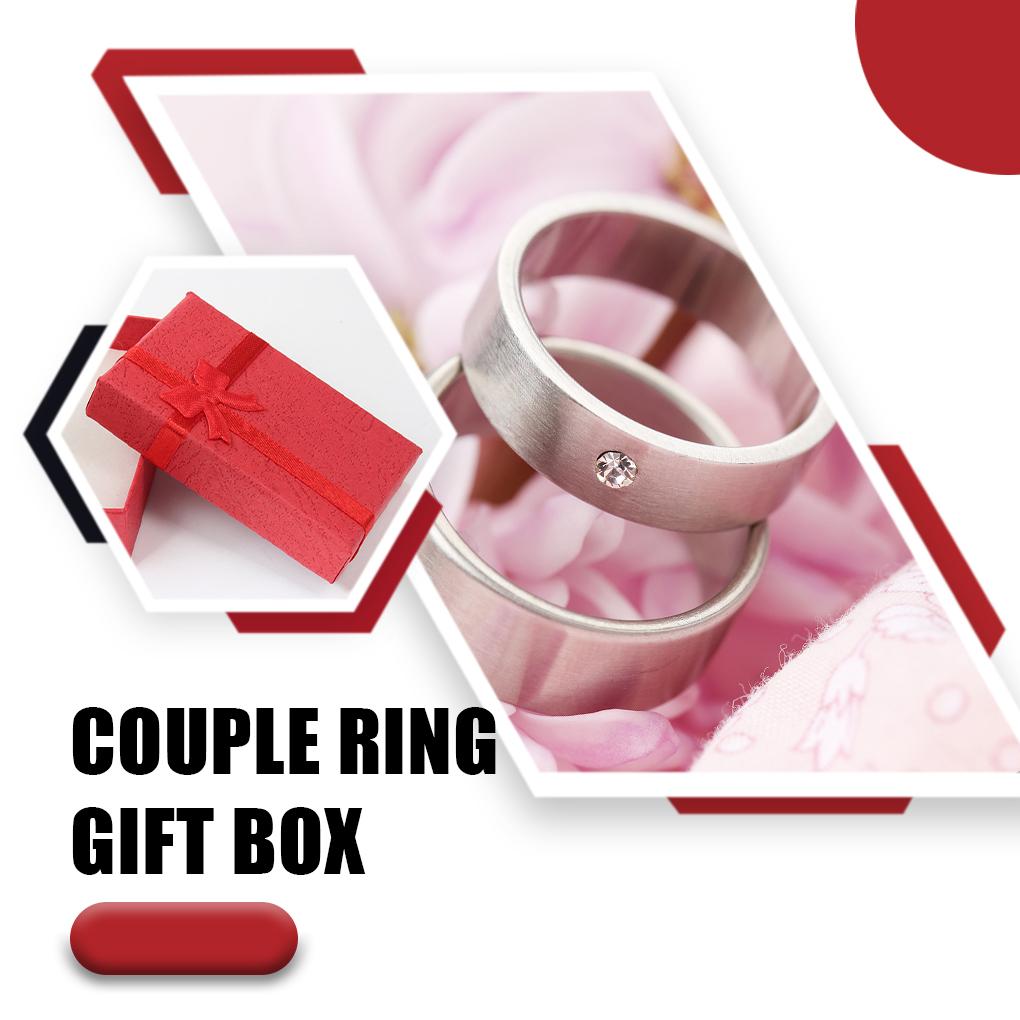 Box Schmuck Anhänger Papier Massiv Aufbewahrung Halsketten Geschenk Verpackung Paket Ringe Staubdicht Dekorationen Liebende