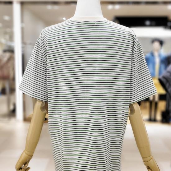 Striped Short Sleeve T-Shirt (VB63TSM301Z) FREE