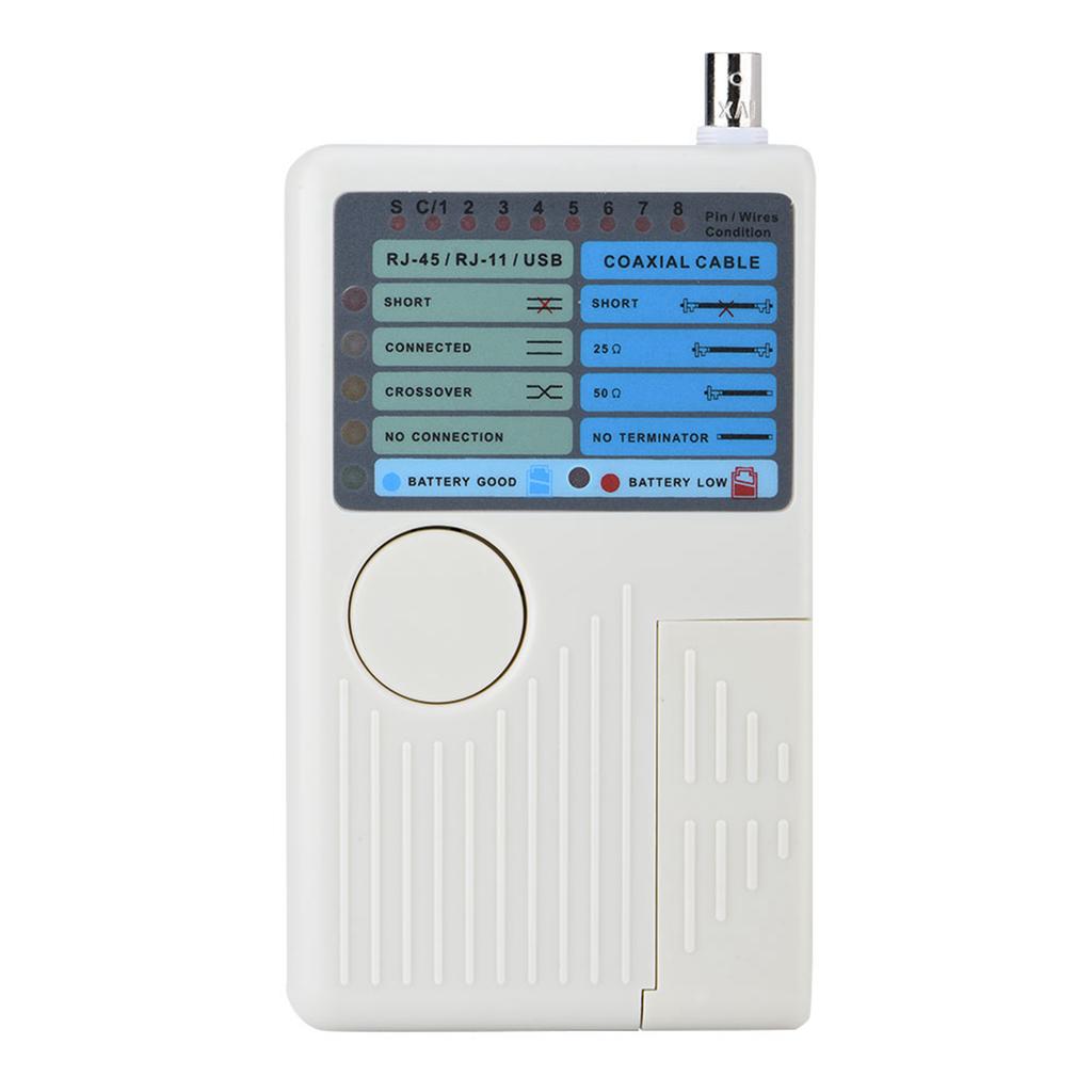 RJ45   RJ11   USB   BNC Network Tester LAN Cable Tracker Detector