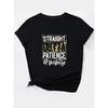 Camouflage Pattern And Letter Print Causal Sports T-shirt Short Sleeves Crew Neck Fashion Workout Tops Women's Activewear