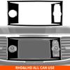 For Honda Accord 2014-2017 Piano Black Stickers Central Radio AC CD Selector Door Panel Car Accessories Interior Decorative