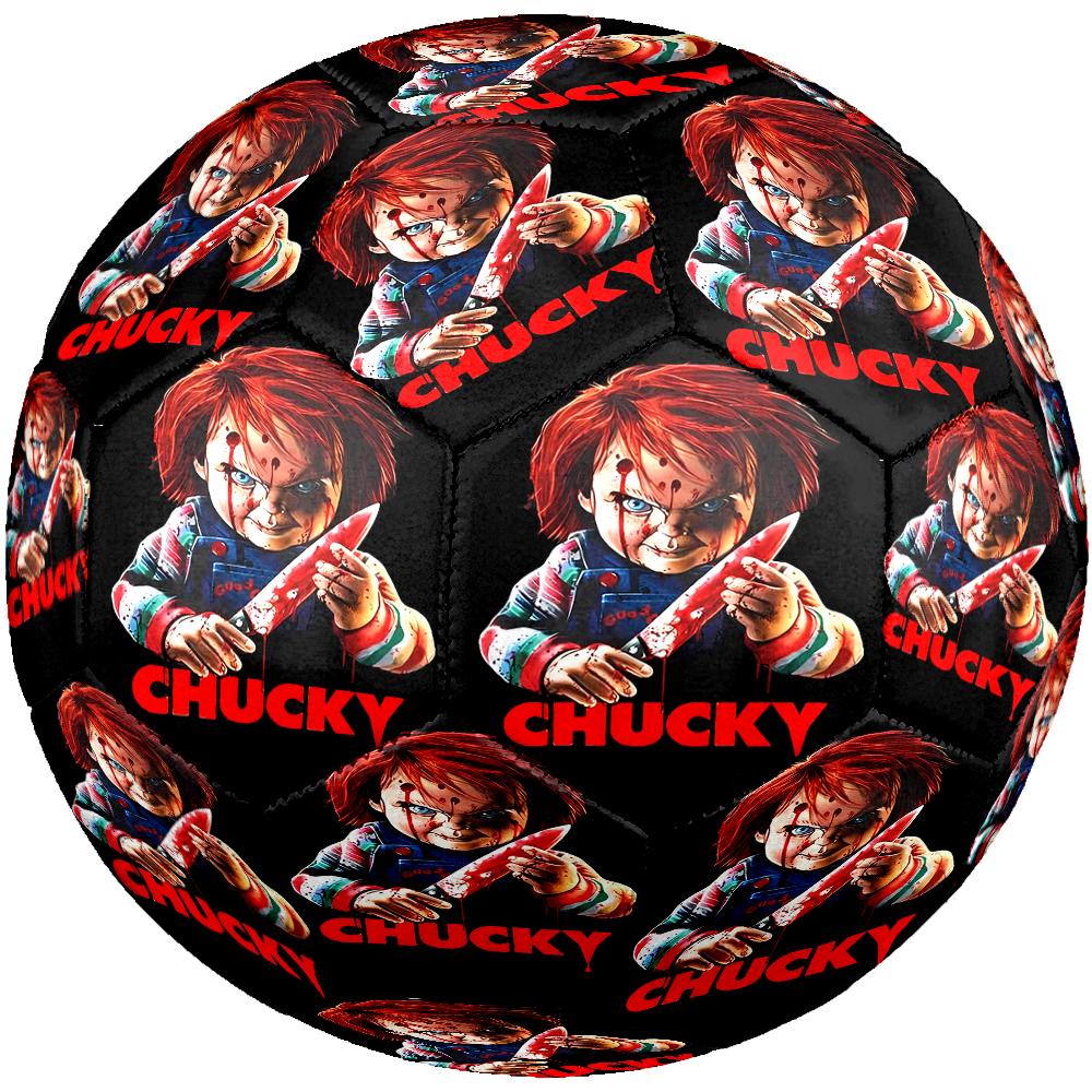 Chucky Theme Size 5 Soccer Ball, Suitable for Both Indoor and Outdoor Matches, a Gift Suitable for Everyone.