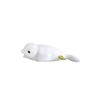 Sun Lemon Fluffy's Beluga Whale, Small, 14 X 26 X 8 Cm, Plush Animal, P-8512