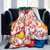 1pc, Cozy Home Decor: Seven Dwarfs Flannel Blanket Perfect Gift for Bedroom, Living Room, Travel, Camping, Car