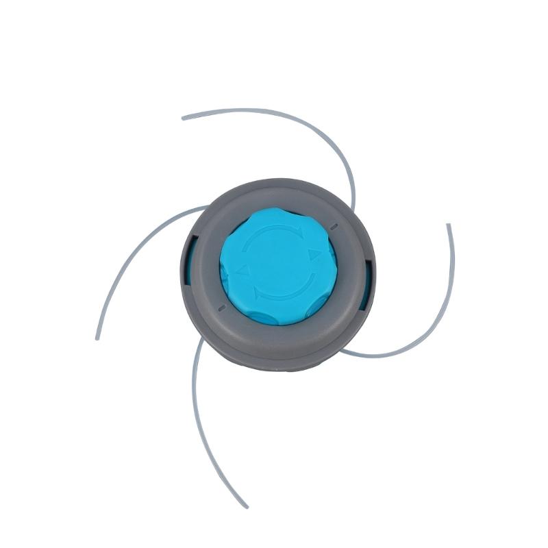 Durable 4 Line Trimmer Replacements Spool Suitable With Multiple Brands High Efficiency Cutting Nylon Head Lightweight Gardening Tool