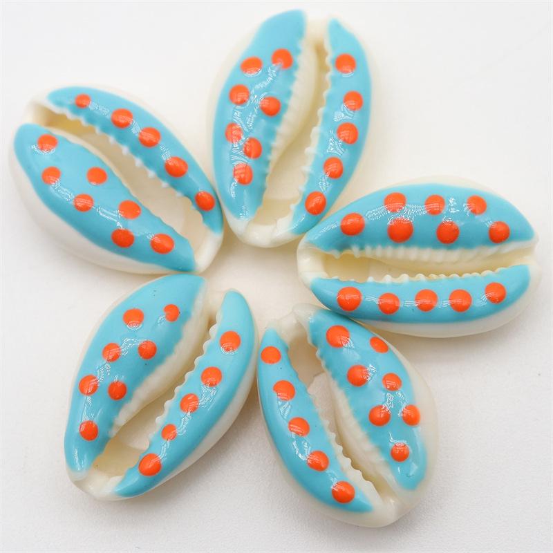 

Small Natural Shell Print Bead for DIY Handmade Earrings & Jewelry Accessories