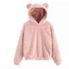 Autumn Women's Hooded Warm Fleece Hooded Sweatshirt