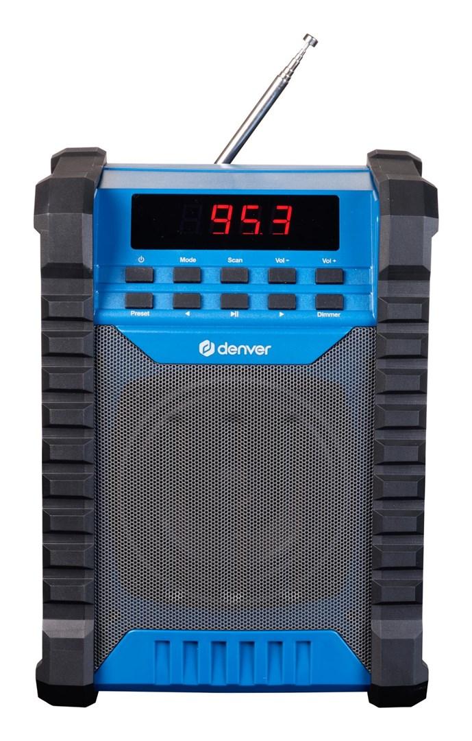 Denver WRB-60 (FM, Bluetooth), Radio, Blau, Schwarz - Bild 5