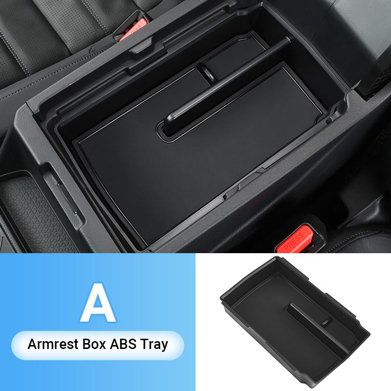 For Honda CR-V 6th  2024 2025 CRV Hybrid ABS Car Central Armrest Storage Box Cover Center Console Flocking Organizer Tray