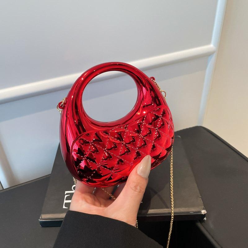 New acrylic bag rhombus mini chain bag banquet colorful clutch messenger bag