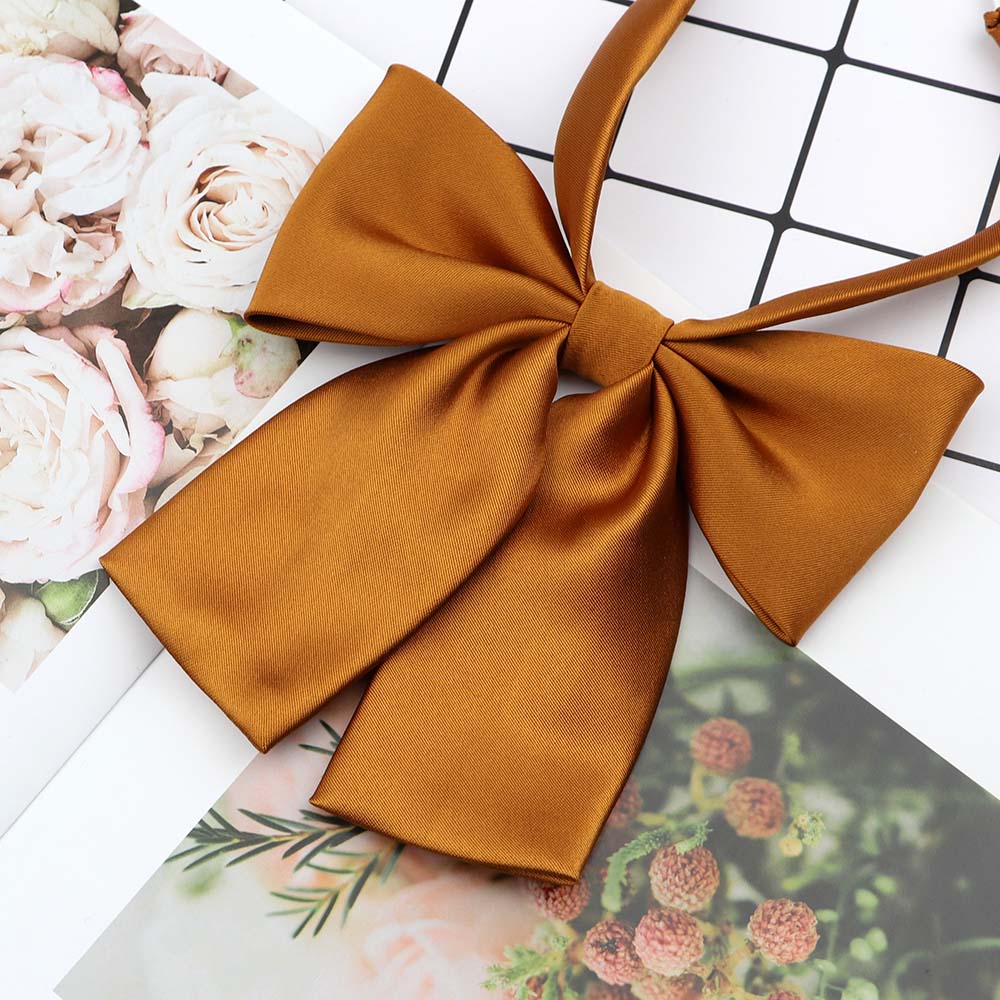 Perfect Match Colorful Women‘S Shirts Bowtie Ladies Girl School Wedding Party Bowknot Pink Bule Black Classic Butterfly Knot Suits Accessories