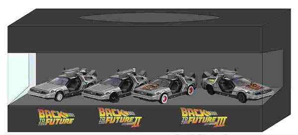 

Ensky Back to the Future Pullback Keychain Time Machine Set Anniversary 22 x 40 x 72mm ABS PBK-TM5 (40th Box) Approx.