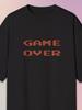 Game over tryckt t-shirt