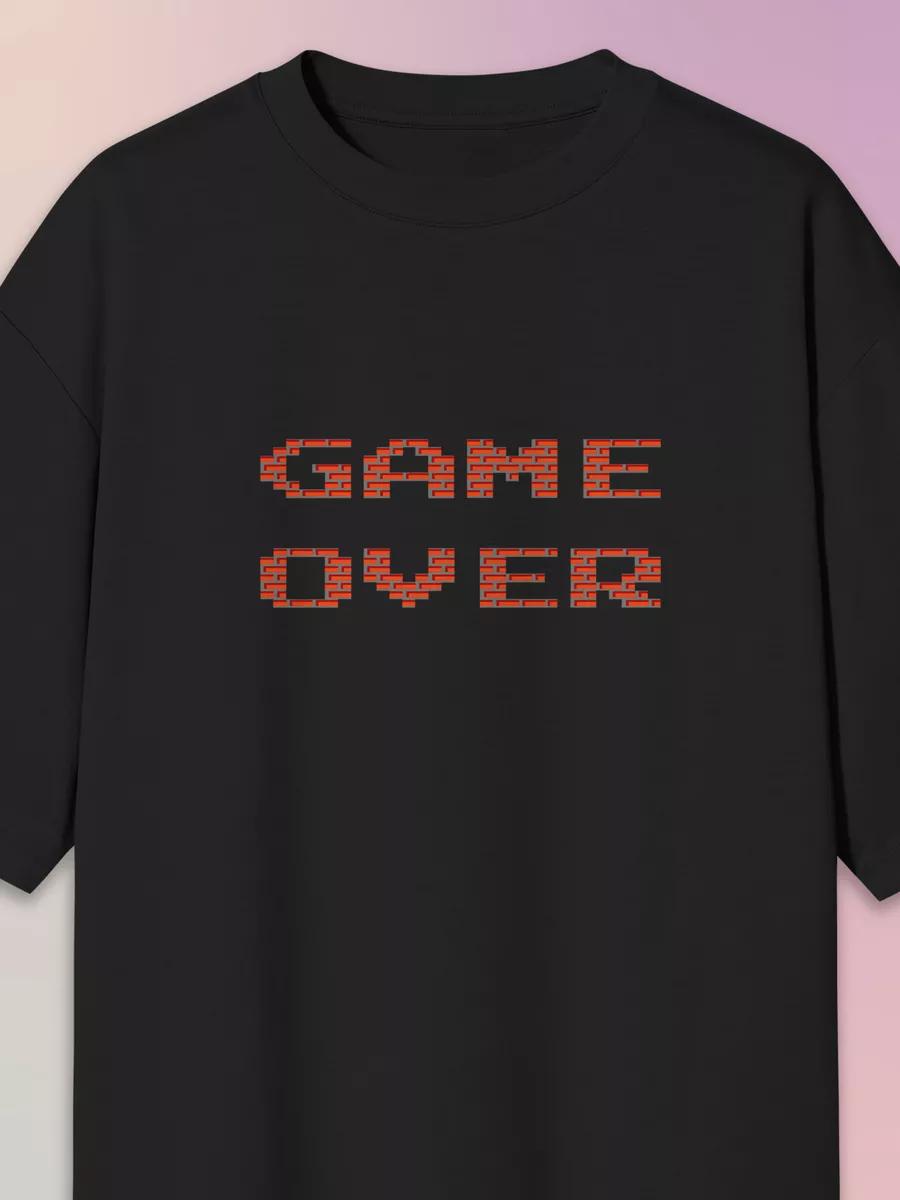 Game over Printed T-shirt S