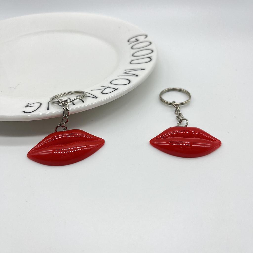 Lip Keychain Pendant: Mini Simulated Mouth - Chinese Valentine's Day Gift