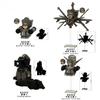 Mini Skibidi Toilet Man Figure Anime Building Block Toys Tvman Plus Titan Cameraman Speakerman Bricks Model Kid Birthday Gifts