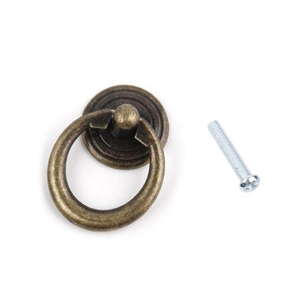 Cabinet Knobs Drop Ring Cupboard Drawer Pulls Ring Handles Cabinet Ring Pulls Furniture Handles