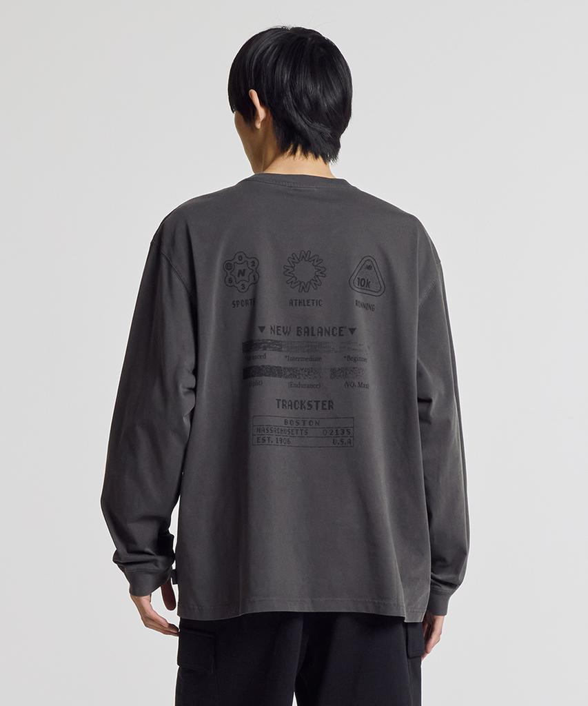 Nyuballanseu Nbndg31703 / Uni Trackster Long Sleeve T-Shirt (Charcoal)