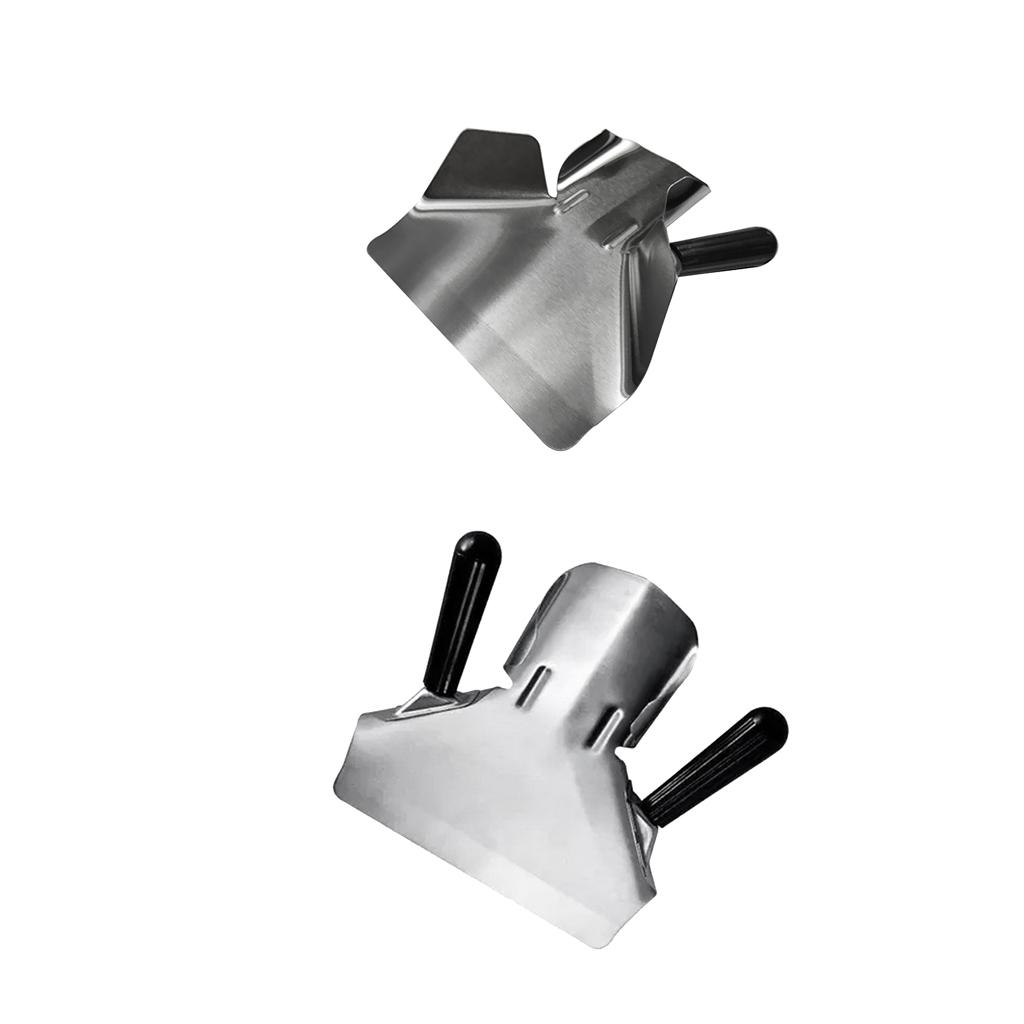 Durable Single/Double Handle Chip Scoop French Fries Shovel Kitchenware