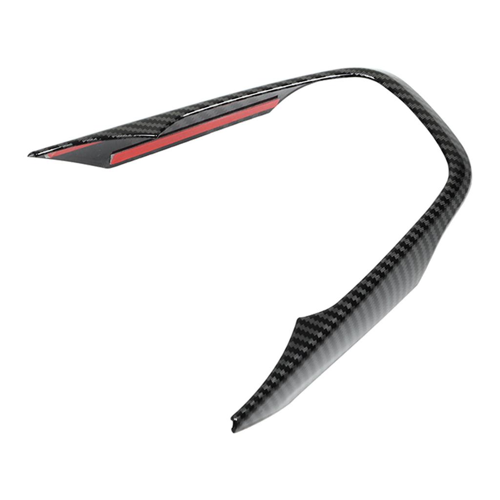 Lenkrad V-Form Verkleidung Carbonfaser-Optik Rahmenabdeckung für Toyota Yaris Cross Sienta Aqua