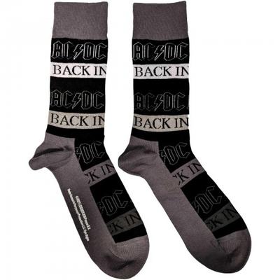 AC/DC Unisex Adult Back In Black Ankle Socks