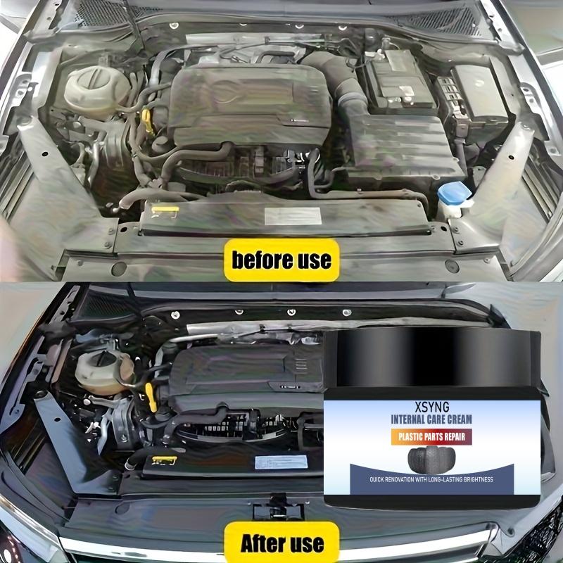 Automotive interior/plastic refurbishment wax, tire protection brightener, anti-aging maintenance glaze, various colors suitable for various models