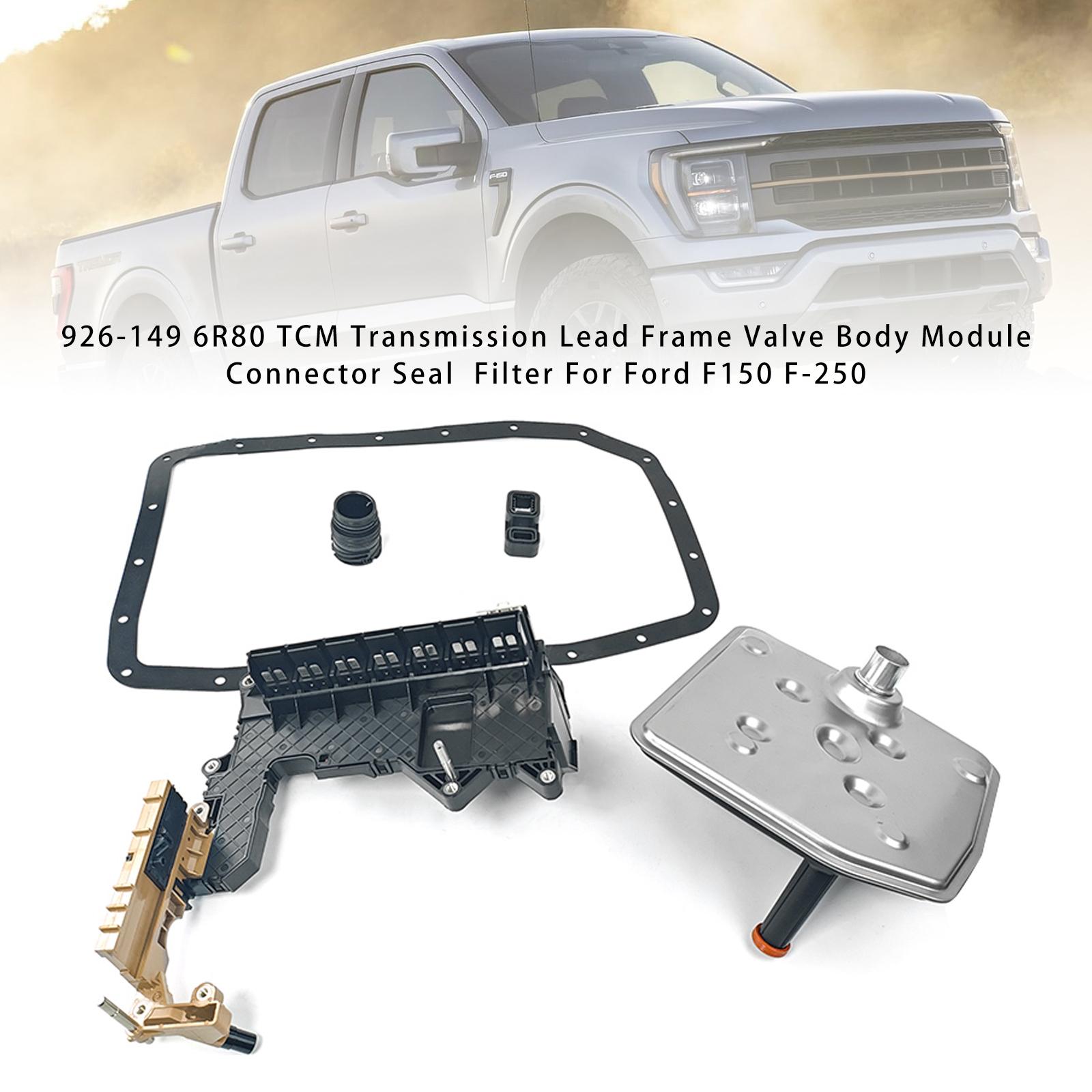 

TCM Transmission Lead Frame Valve Body Module Connector Seal Filter For Ford