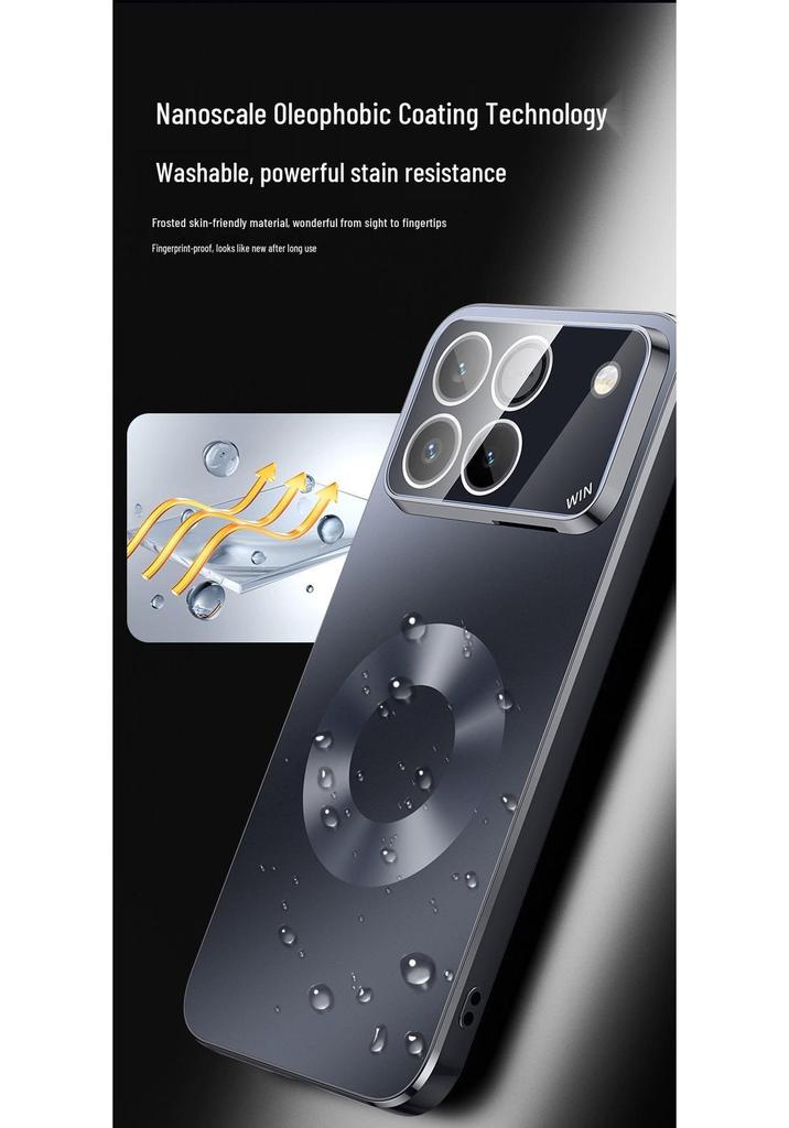 Honor Win Phone Case - New Matte Design with Star Ring, High-End Magnetic Charging, Fashionable for Men and Women