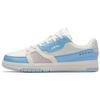 New Qiuyou Wear-Resistant Low-Top Skateboard Shoes Men's White Blue 112238077-4