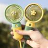New Flower Mini Portable USB Handheld Fan - Summer Fresh and Compact Electric Fan