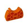 Bicycle Handlebar Repair Bracket Durable Plastic Replacement Part Compatible with Various Bike Models for Secure Handlebar Fixing and Maintenance