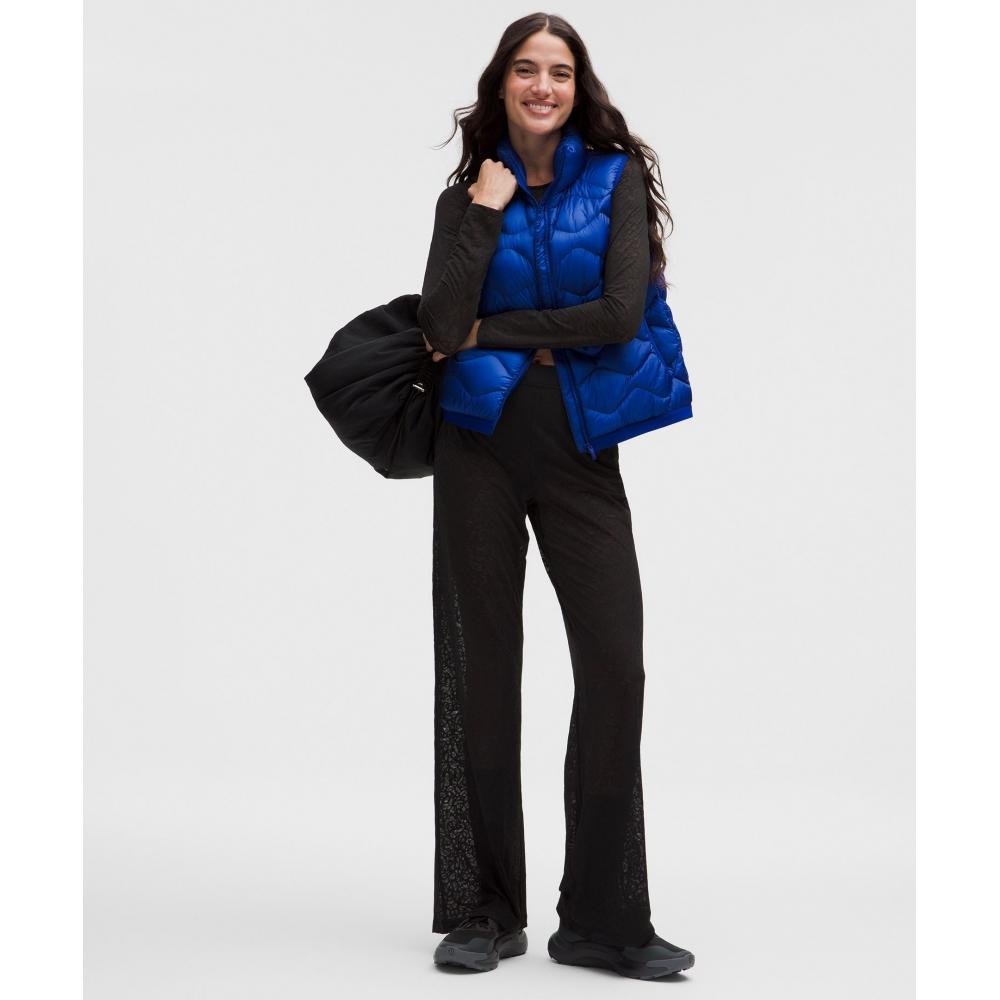 Lululemon Women S Featherweight 900 Down Fill Quilted veSt riverSide