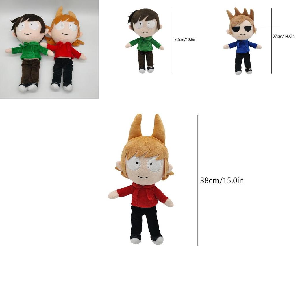 Exclusive Eddsworld Plush Cartoon Doll Soft Stuffed Toy For Stylish Home Decoration