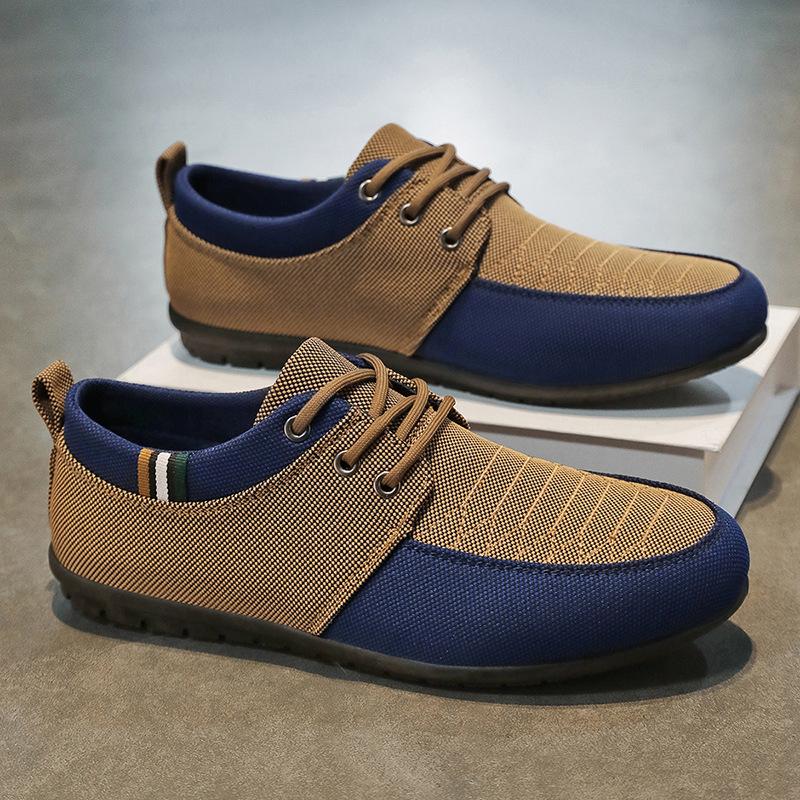 Large Size New Breathable Canvas Shoes Low Top Casual Shoes