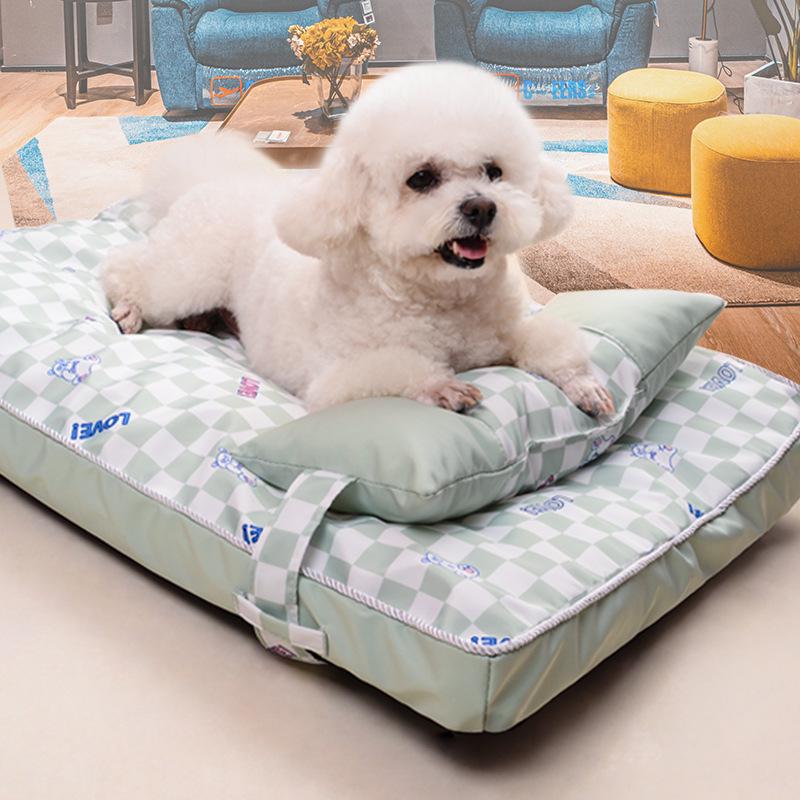 Removable and Washable Pet Bed for All Seasons - Dog and Cat Cushion Mat
