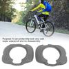 1 Pair Gray Bike Pedal Cleat Cover Rubber Bike Pedal Cover for SpeedPlay Zero Aero Road Bike