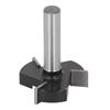 T Shaped Design Wood Milling Cutter 3 Teeth Slab Flattening Router Bit  For CNC Machine