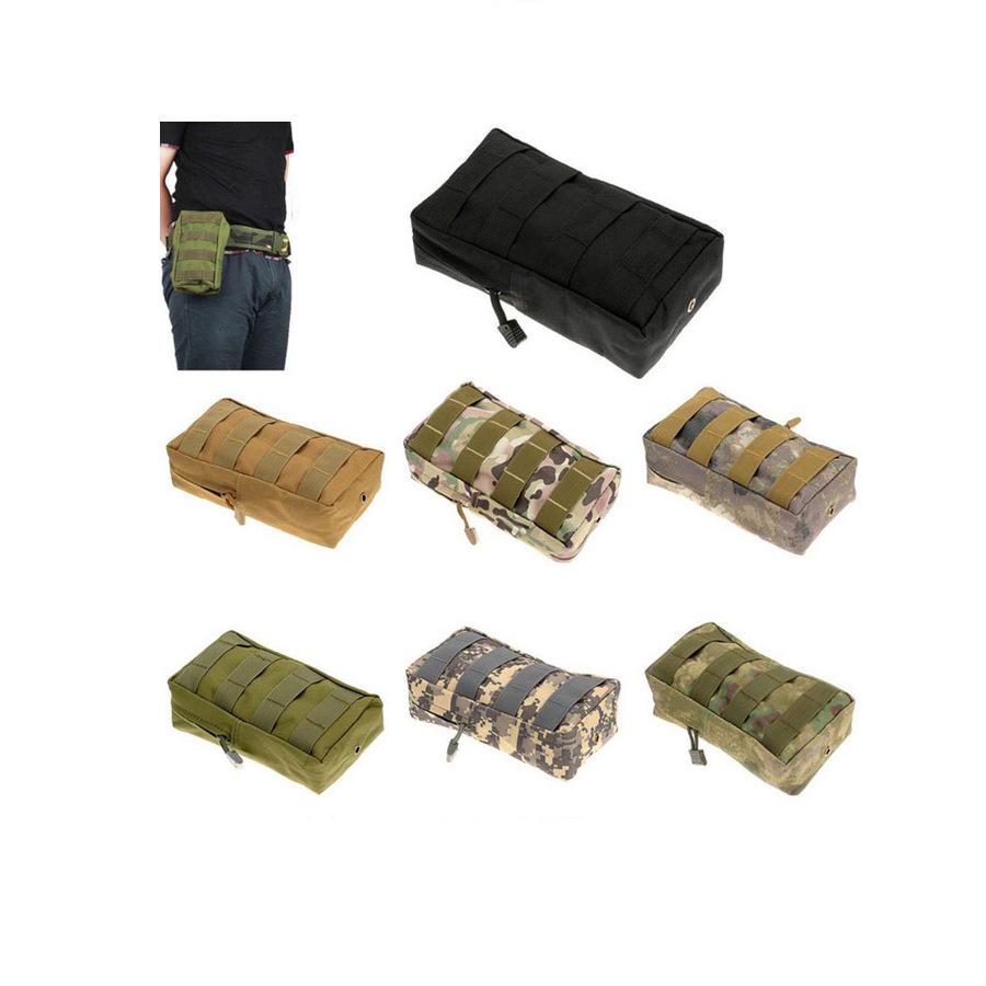 EDC Tactical MOLLE Waist Bag - Outdoor Emergency & Sundries Pouch for Military Use
